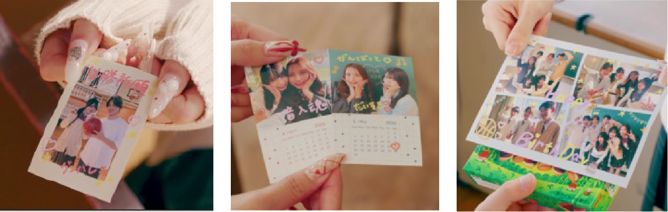 出力した写真プリントをスマホで撮影